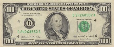 1988 series 100 dollar bill worth|1988 series 100 dollar bill counterfeit.